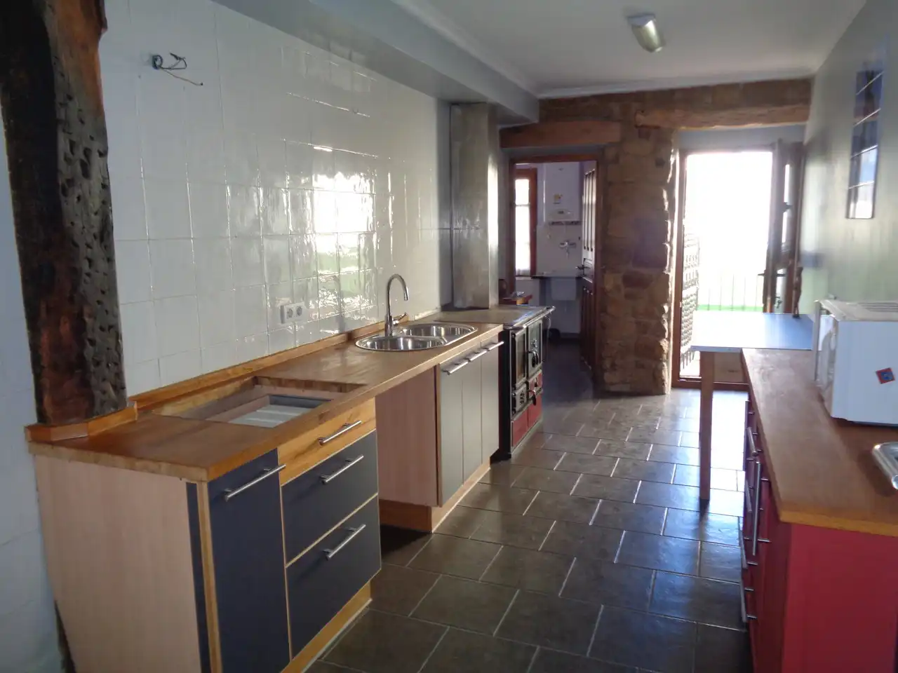 Cocina de Piso en venta en Casalarreina con Calefacción, Jardín privado y Terraza