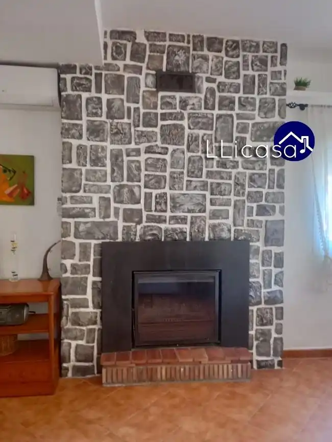 Sala d'estar de Casa o xalet de lloguer en Olocau amb Calefacció, Jardí privat i Terrassa