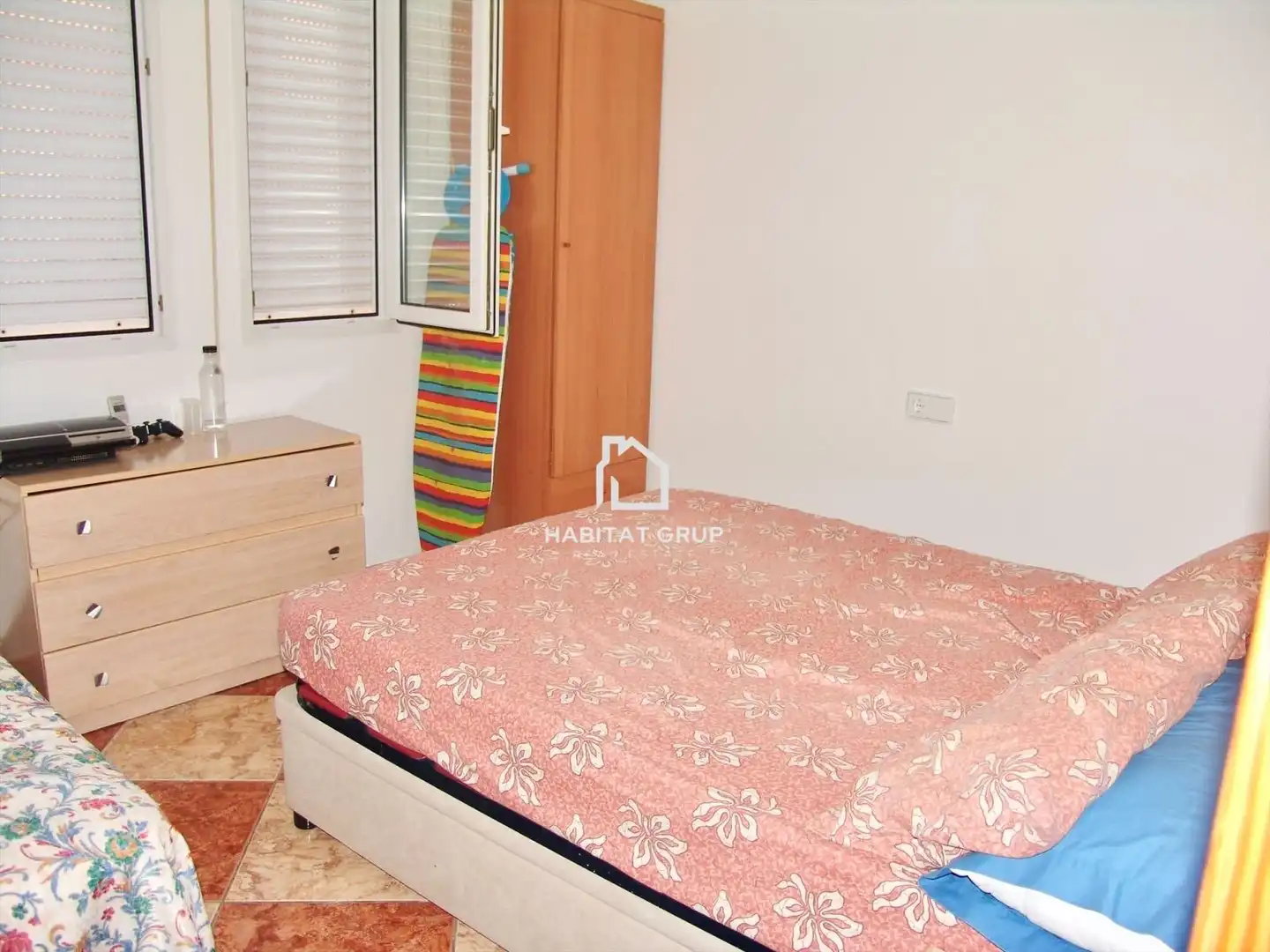 Schlafzimmer von Maisonette zum Verkauf in Ciutadella de Menorca mit Klimaanlage, Heizung und Terrasse