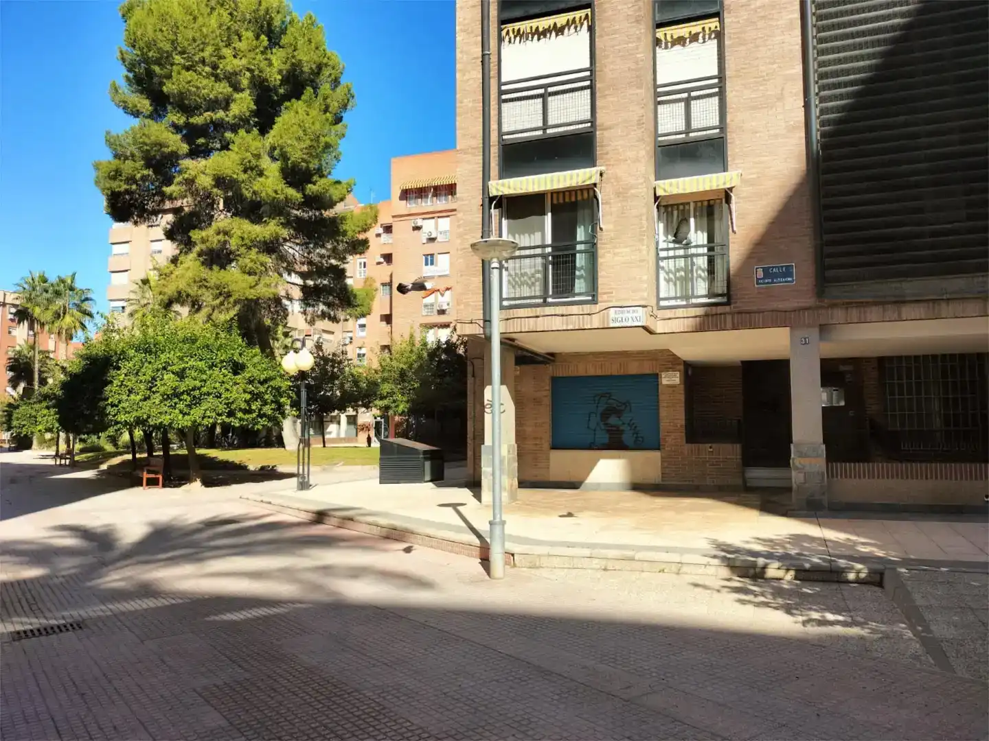 Vista exterior de Pis en venda en  Murcia Capital amb Aire condicionat i Balcó