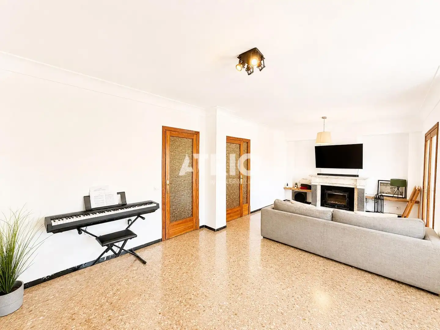 Sala de estar de Ático en venta en Marratxí con Aire acondicionado y Terraza