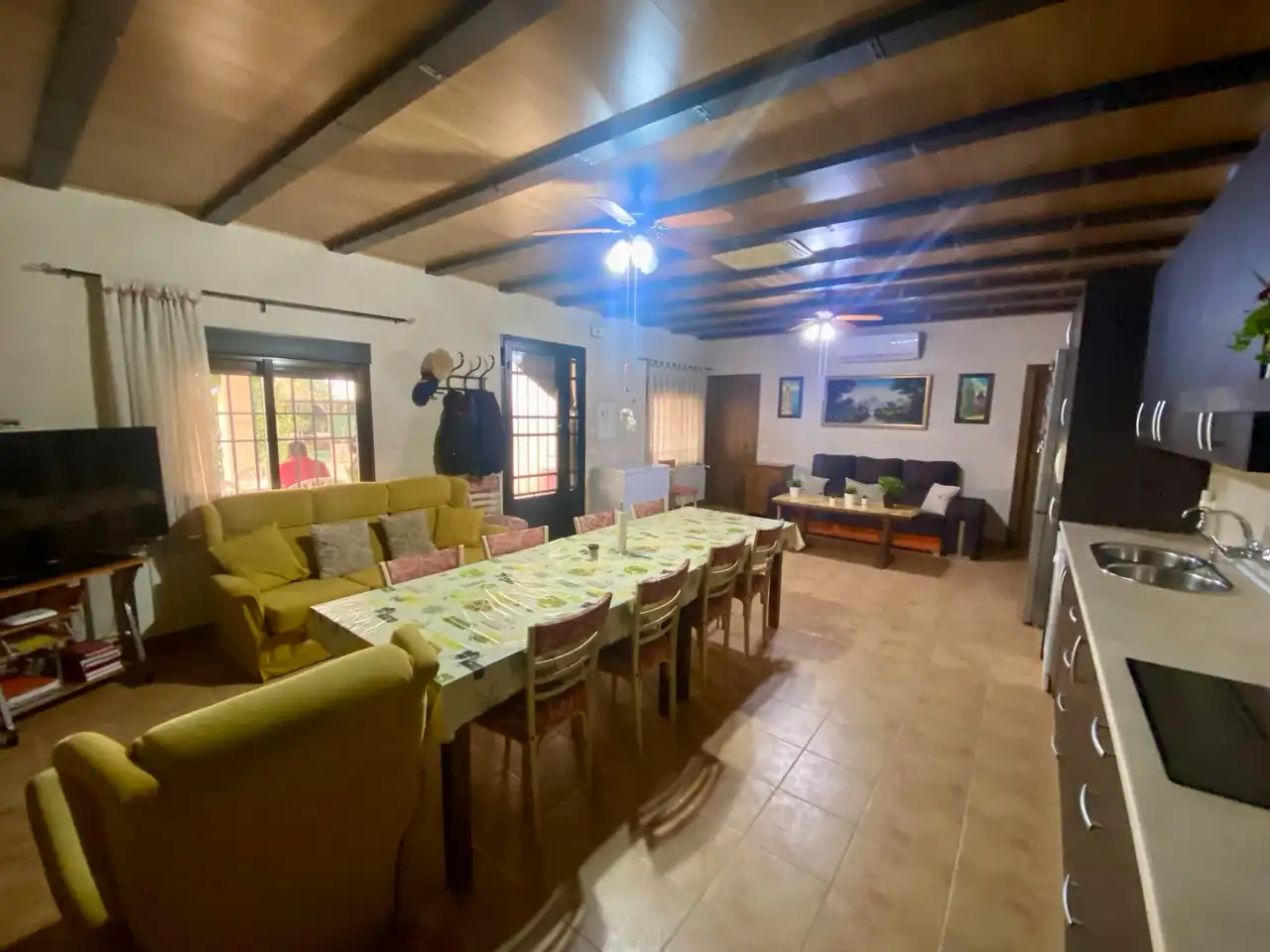 Comedor de Casa o chalet en venta en Villarrubia de los Ojos con Aire acondicionado, Calefacción y Jardín privado