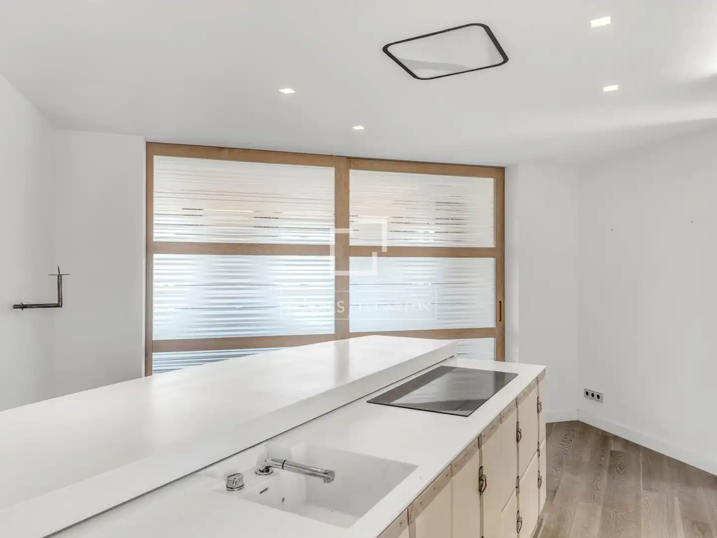 Kitchen of Attic for sale in Barcelona  with Air Conditioner, Heating and Parquet flooring