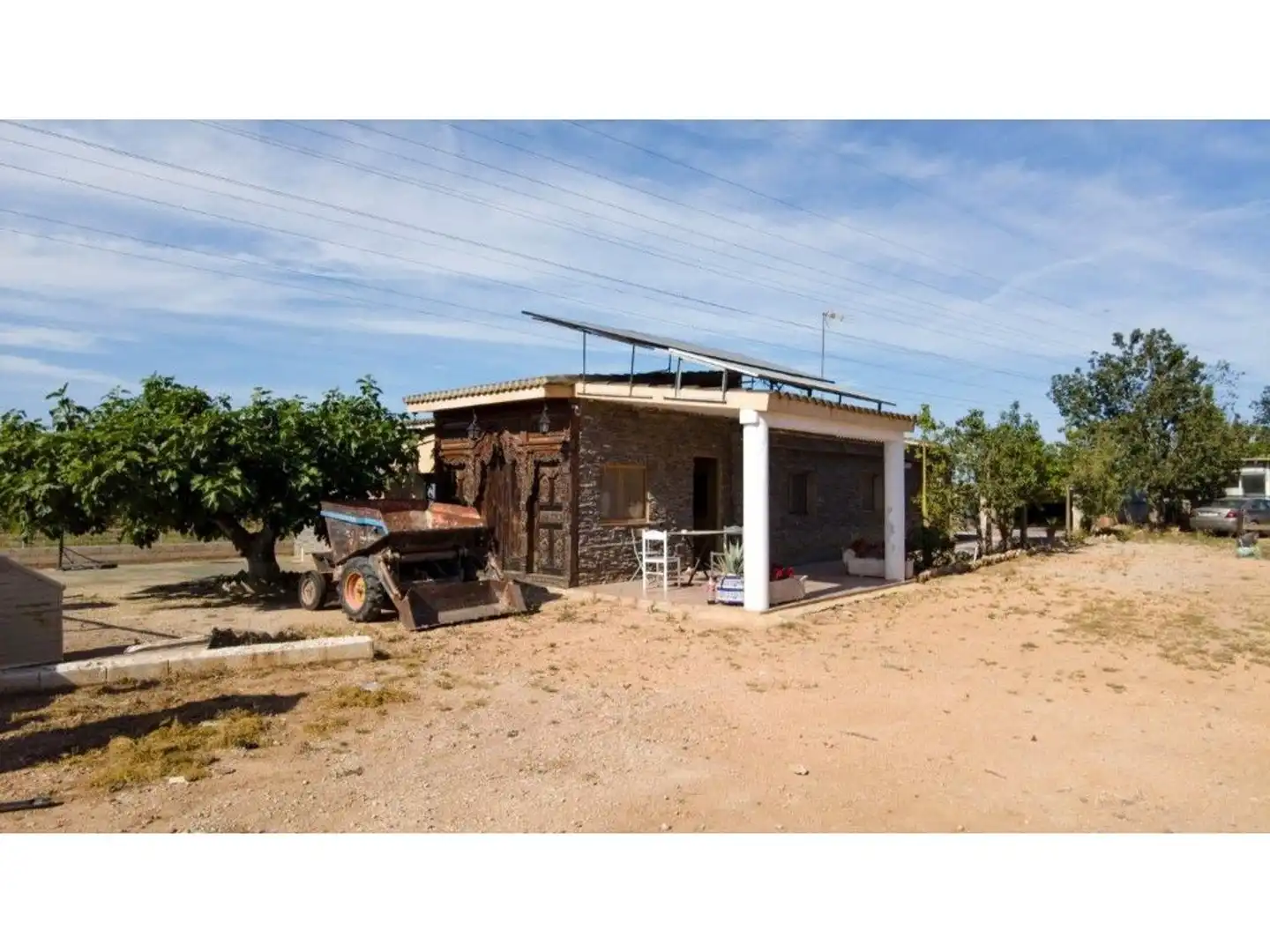 Vista exterior de Casa o xalet en venda en Carlet amb Jardí privat, Terrassa i Traster