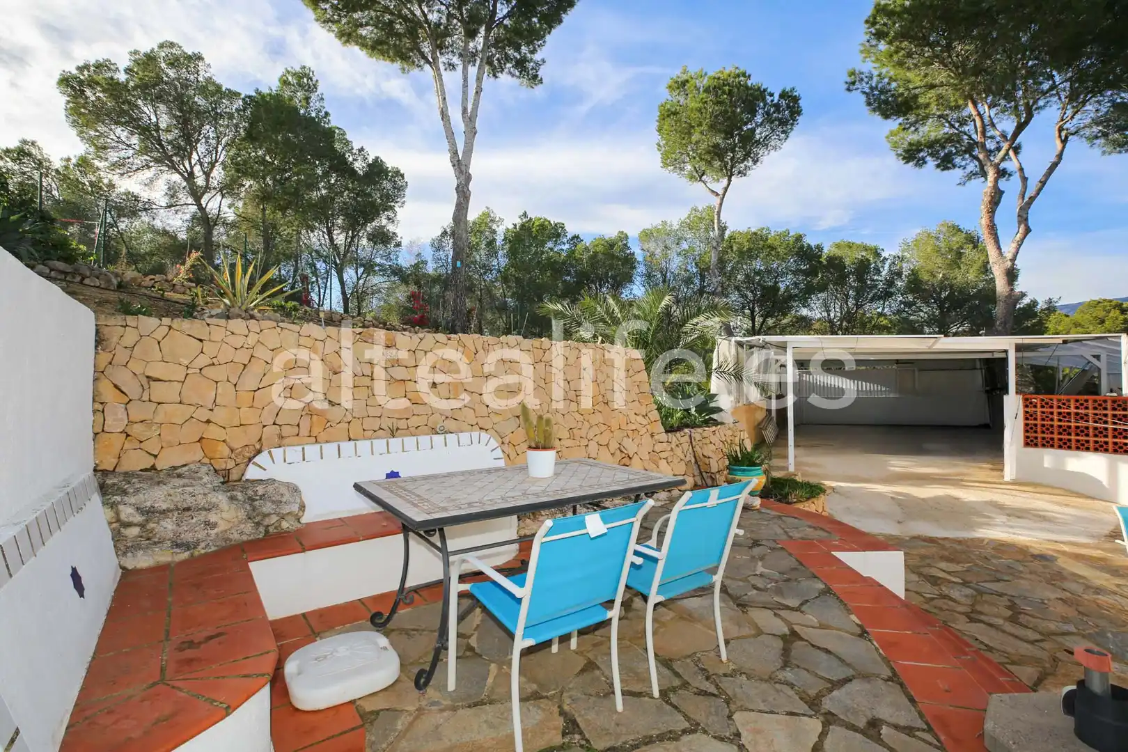Jardí de Casa o xalet en venda en La Nucia amb Aire condicionat, Jardí privat i Terrassa