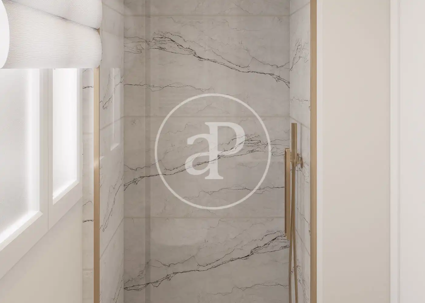 Bathroom of Flat for sale in Madrid  with Air Conditioner, Heating and Terrace