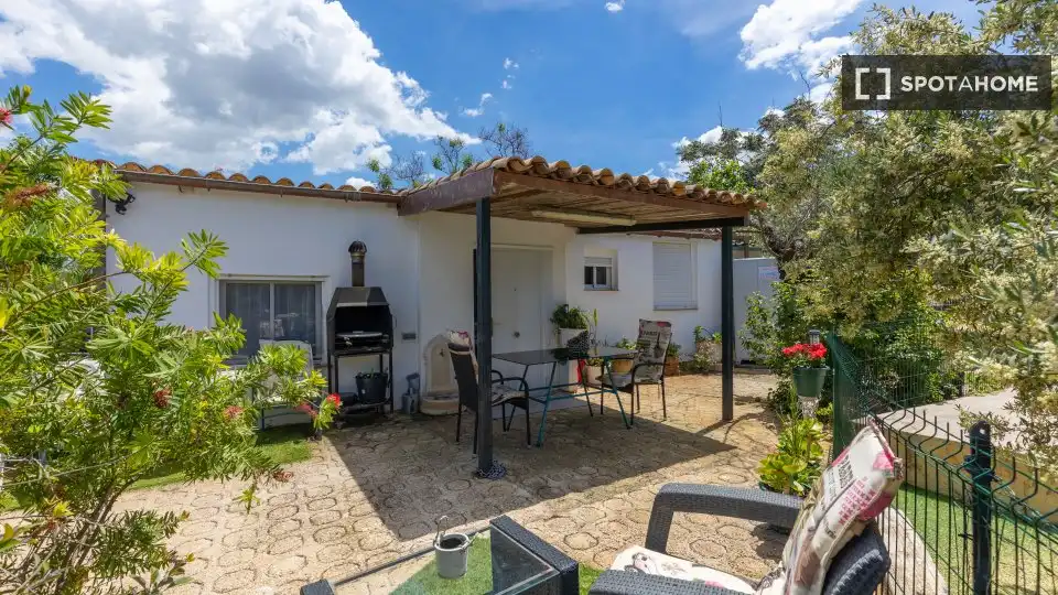 Terrace of Apartments for share in Muro de Alcoy  with Air Conditioner, Terrace and Furnished