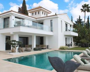 Exterior view of House or chalet to rent in Marbella  with Terrace, Swimming Pool and Balcony