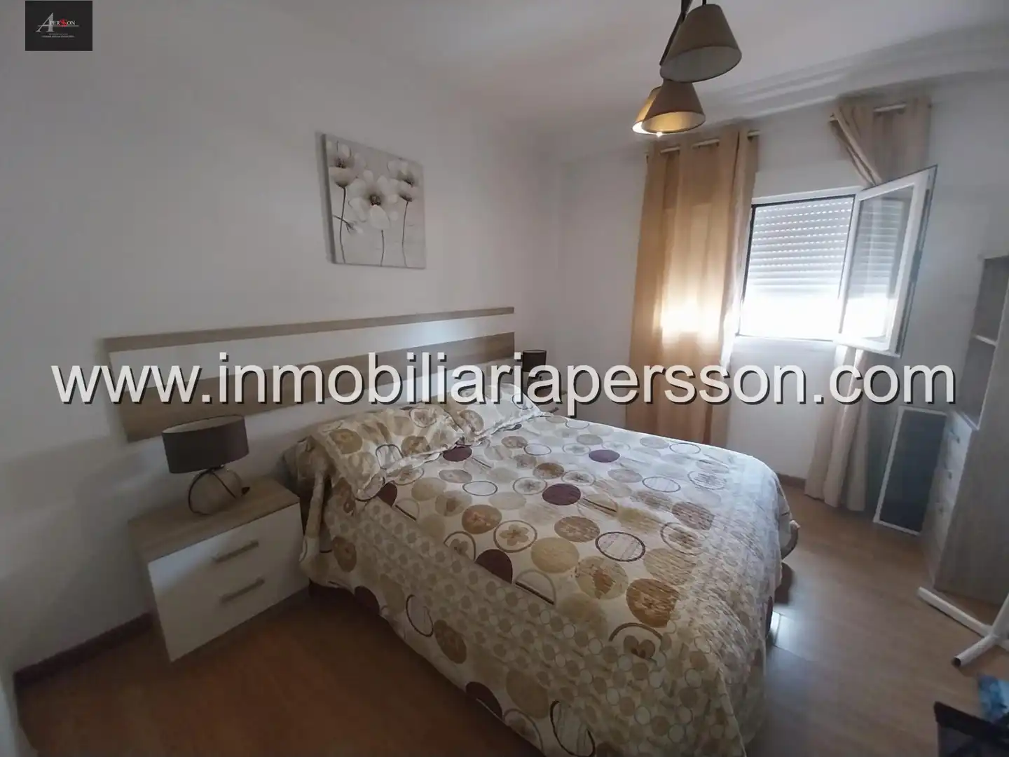 Schlafzimmer von Wohnung zum Verkauf in Manilva mit Klimaanlage, Möbliert und Balkon
