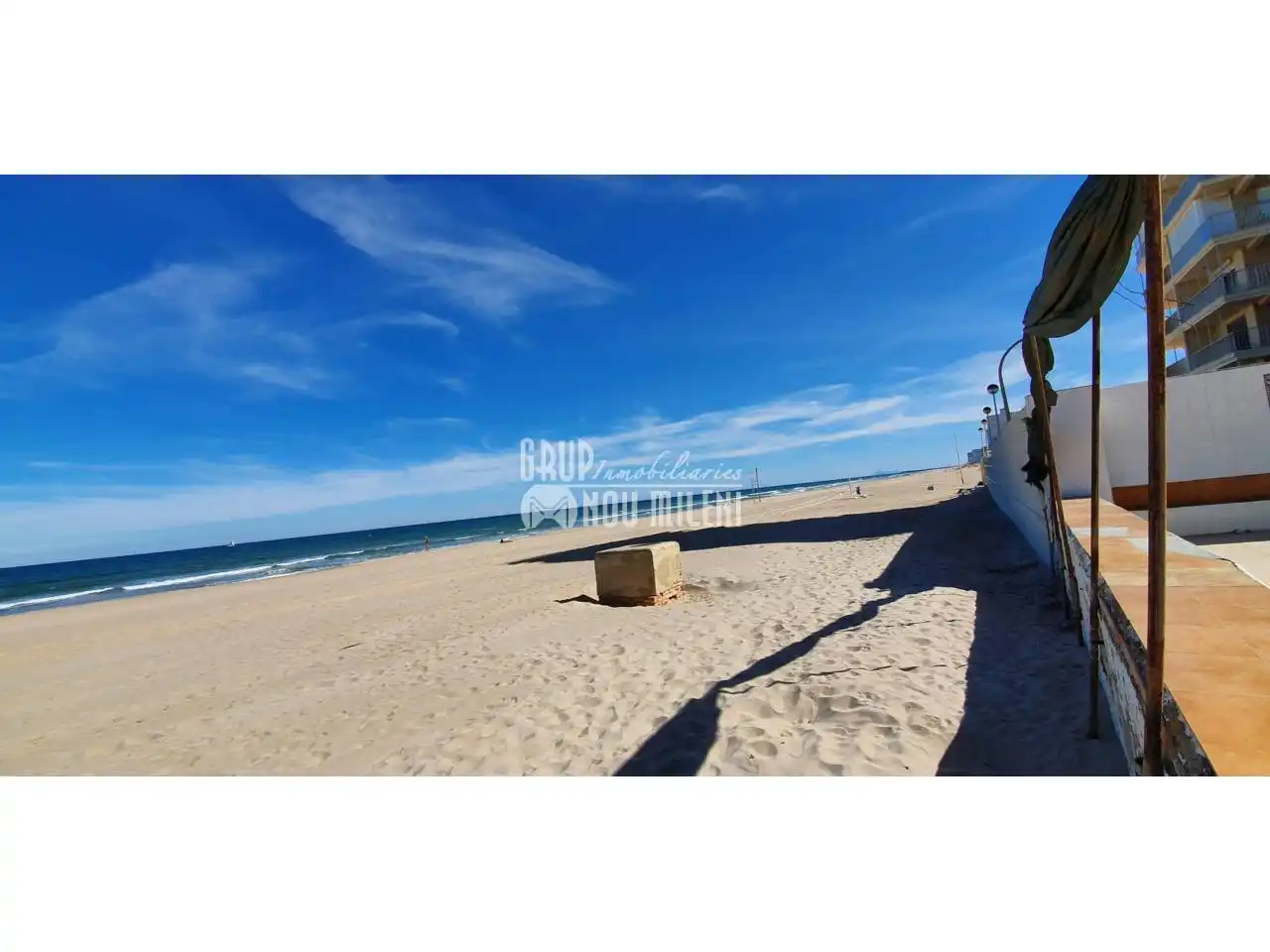 Vista exterior de Apartamento de alquiler en Valencia con Aire acondicionado, Terraza y Trastero