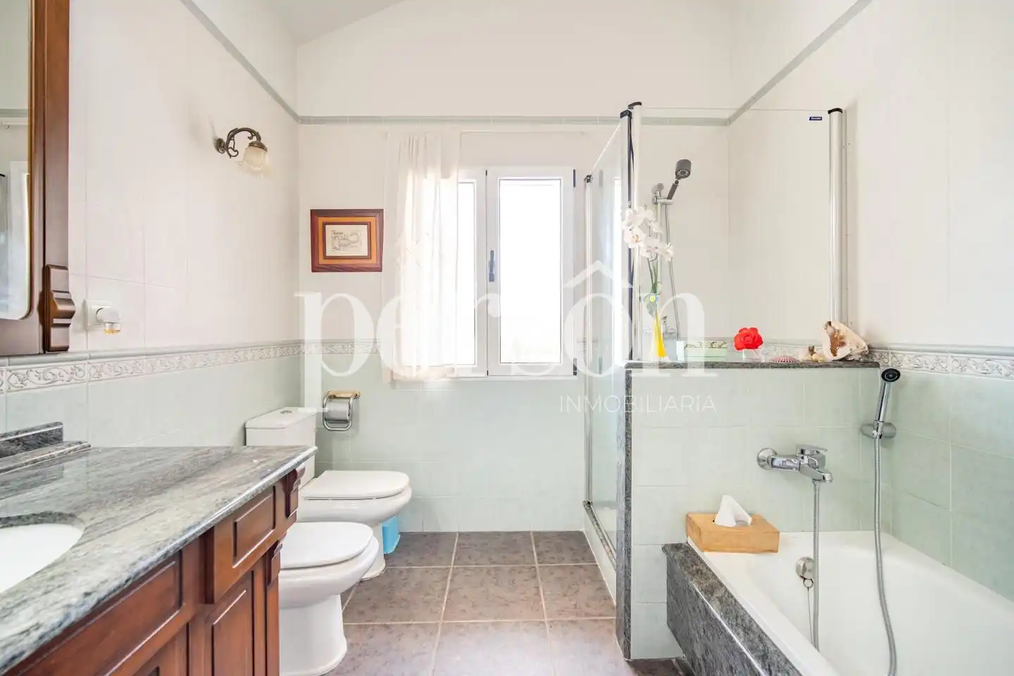 Bany de Casa o xalet en venda en Alzira amb Jardí privat, Terrassa i Piscina