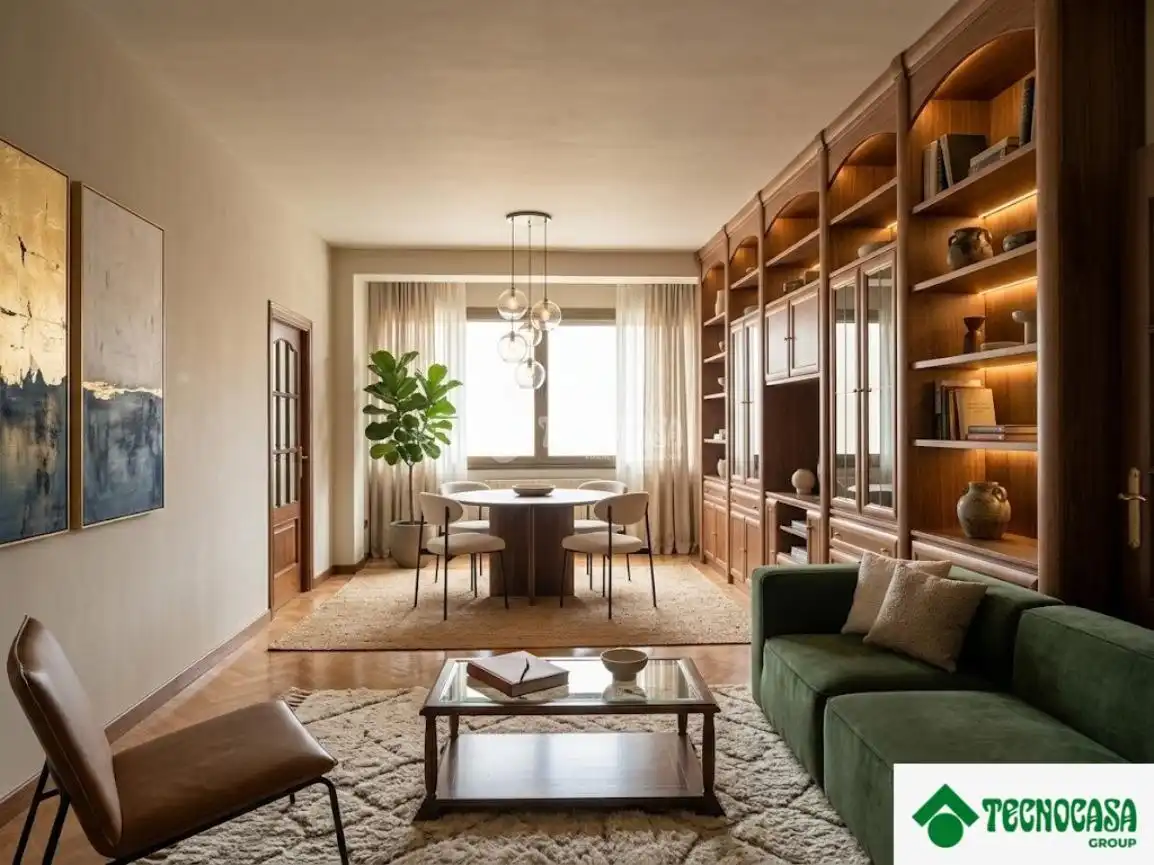 Sala de estar de Piso en venta en Madrid con Aire acondicionado
