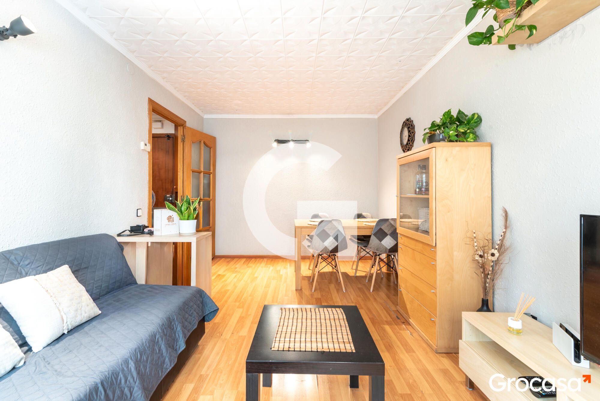Sala de estar de Piso en venta en Sant Feliu de Llobregat