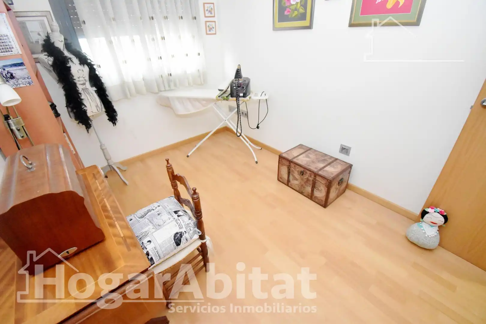 Dormitori de Casa adosada en venda en Castellón de la Plana / Castelló de la Plana amb Aire condicionat, Terrassa i Balcó