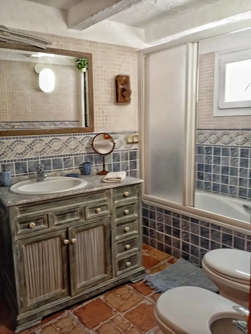 Baño de Casa o chalet de alquiler en Moraira con Aire acondicionado, Calefacción y Jardín privado