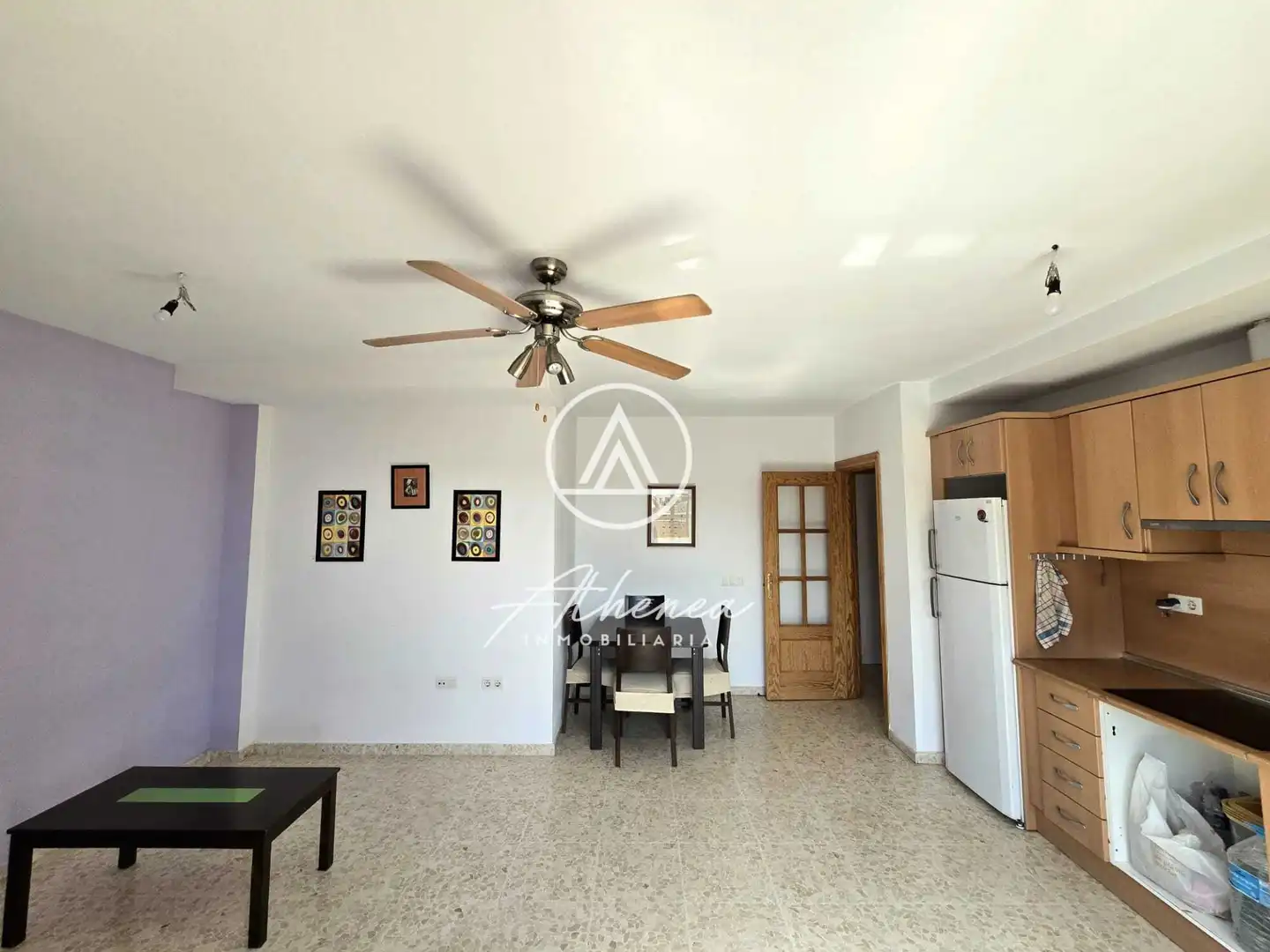 Sala de estar de Piso en venta en Roquetas de Mar con Aire acondicionado, Calefacción y Terraza