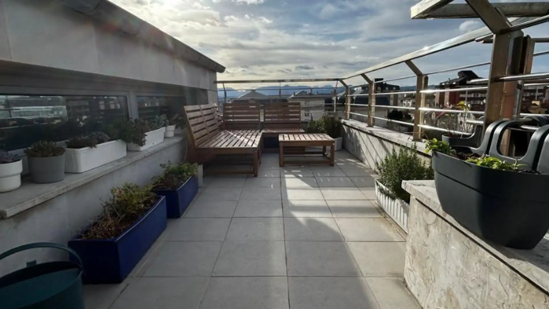 Terraza de Dúplex en venta en Santander con Calefacción, Parquet y Terraza