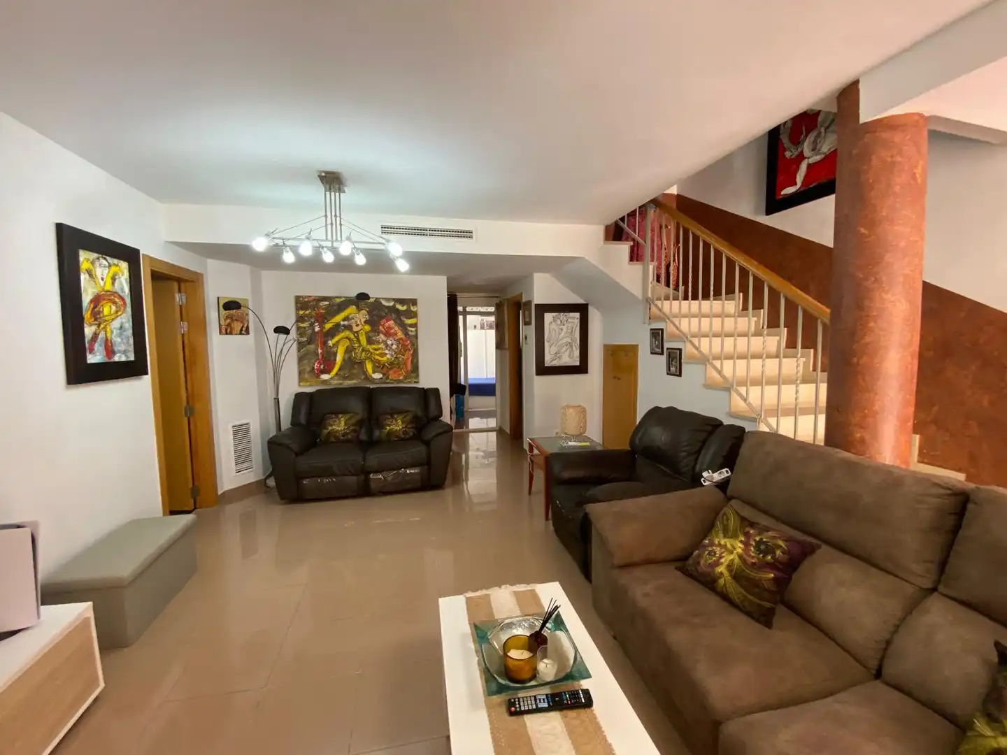 Casa adosada en venda en Bellreguard amb Aire condicionat, Jardí privat i Traster