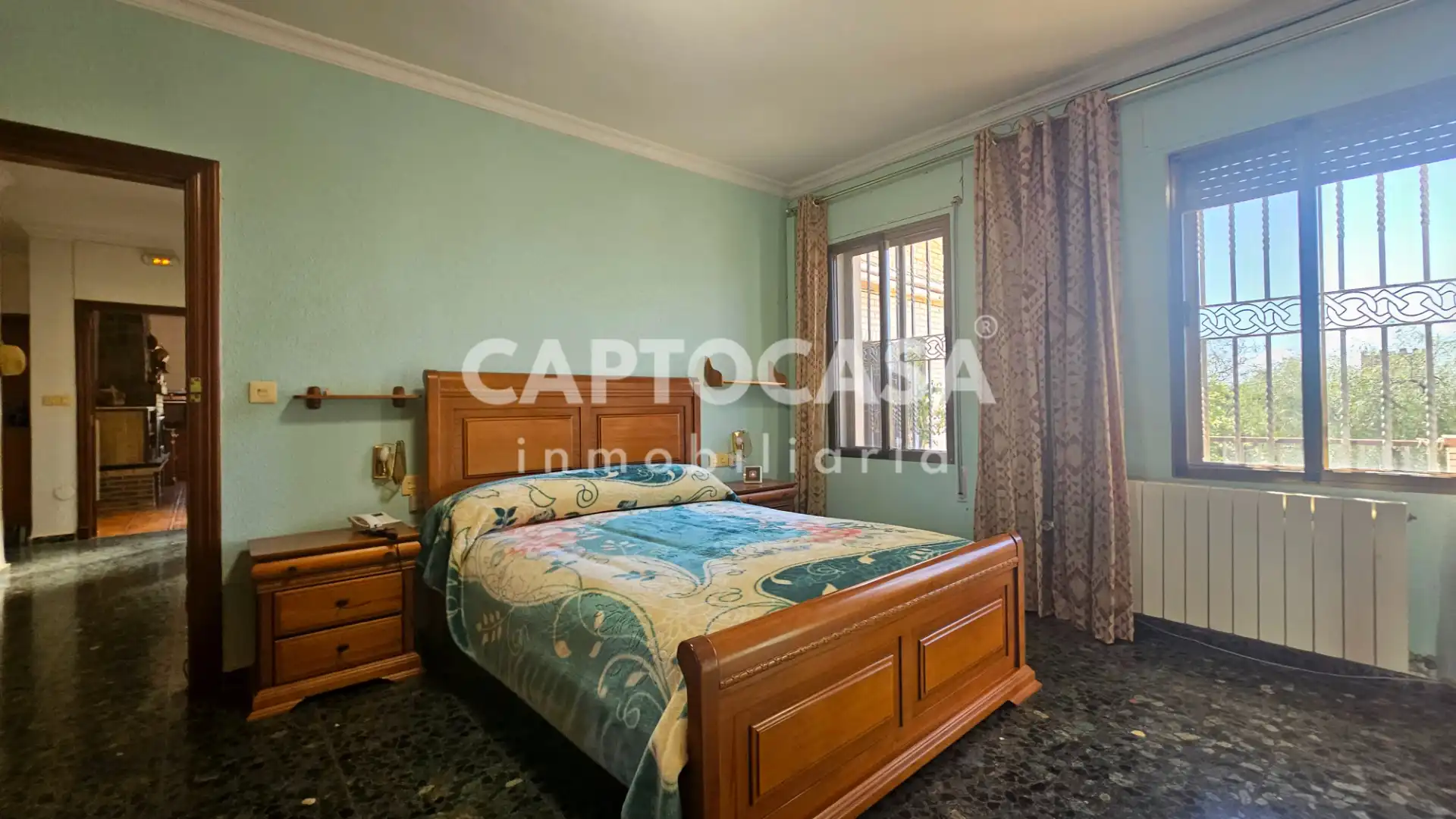Schlafzimmer von Country house zum Verkauf in Cartagena mit Klimaanlage, Heizung und Privatgarten
