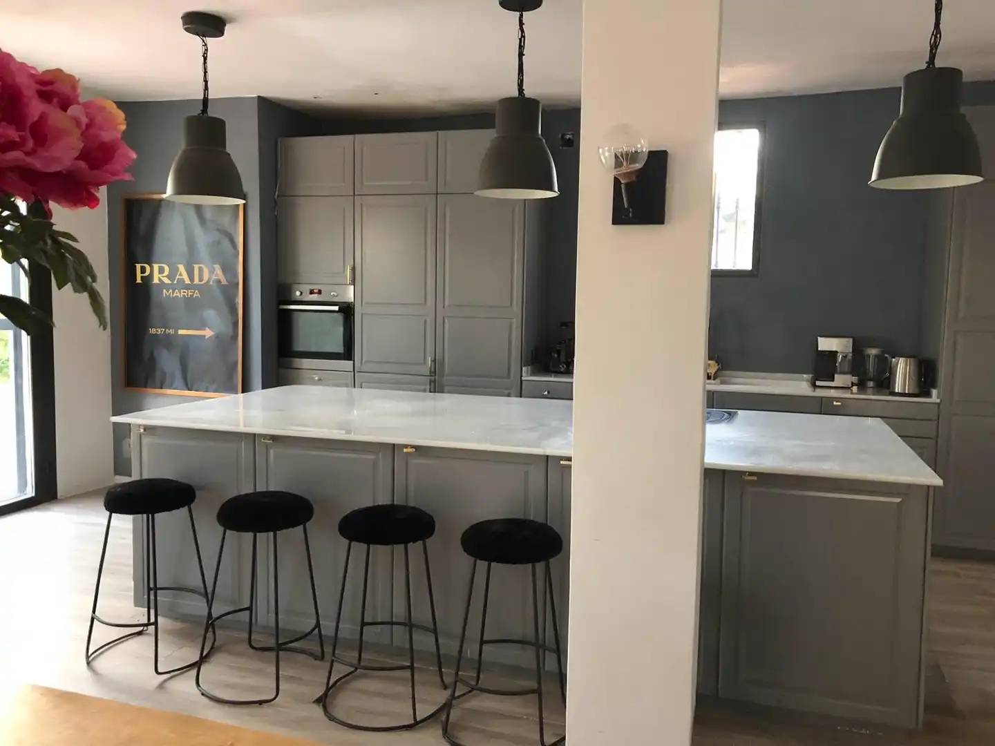 Cocina de Finca rústica en venta en Puente Genil con Aire acondicionado, Jardín privado y Terraza