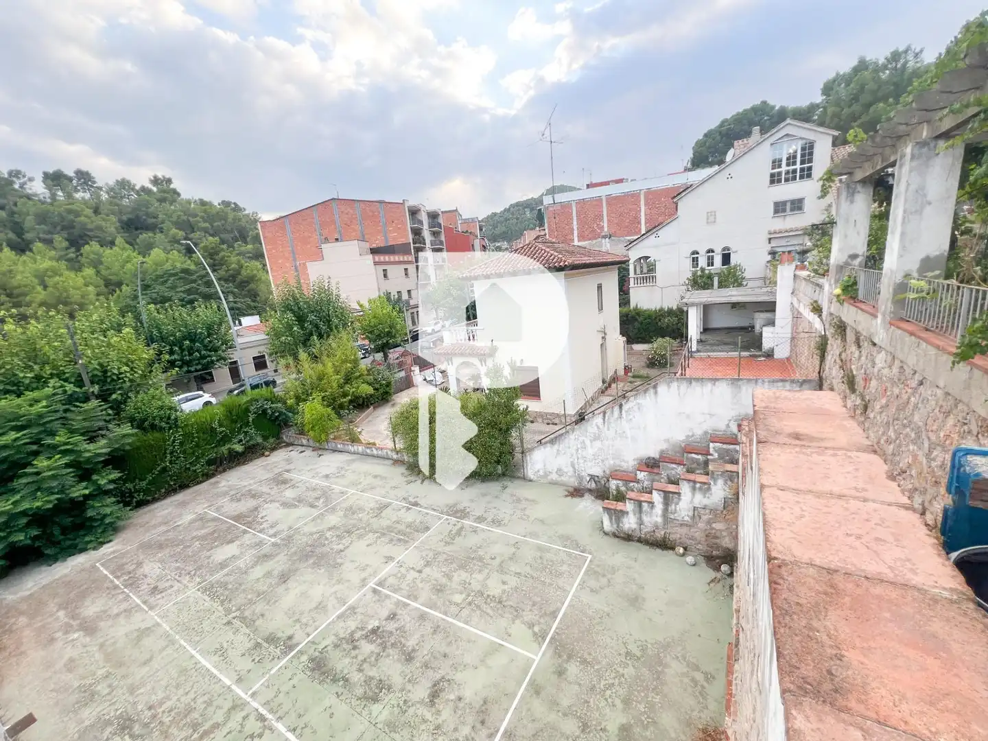 Vista exterior de Casa o chalet en venta en Vallirana con Calefacción, Jardín privado y Terraza
