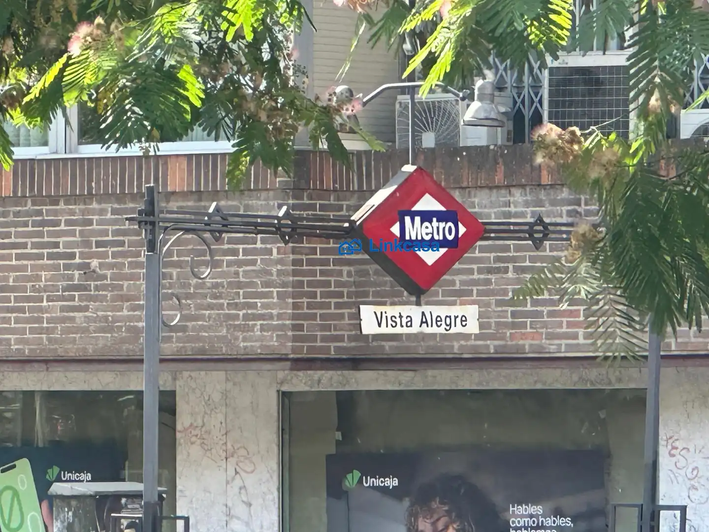 Vista exterior de Piso de alquiler en Madrid con Calefacción y Terraza