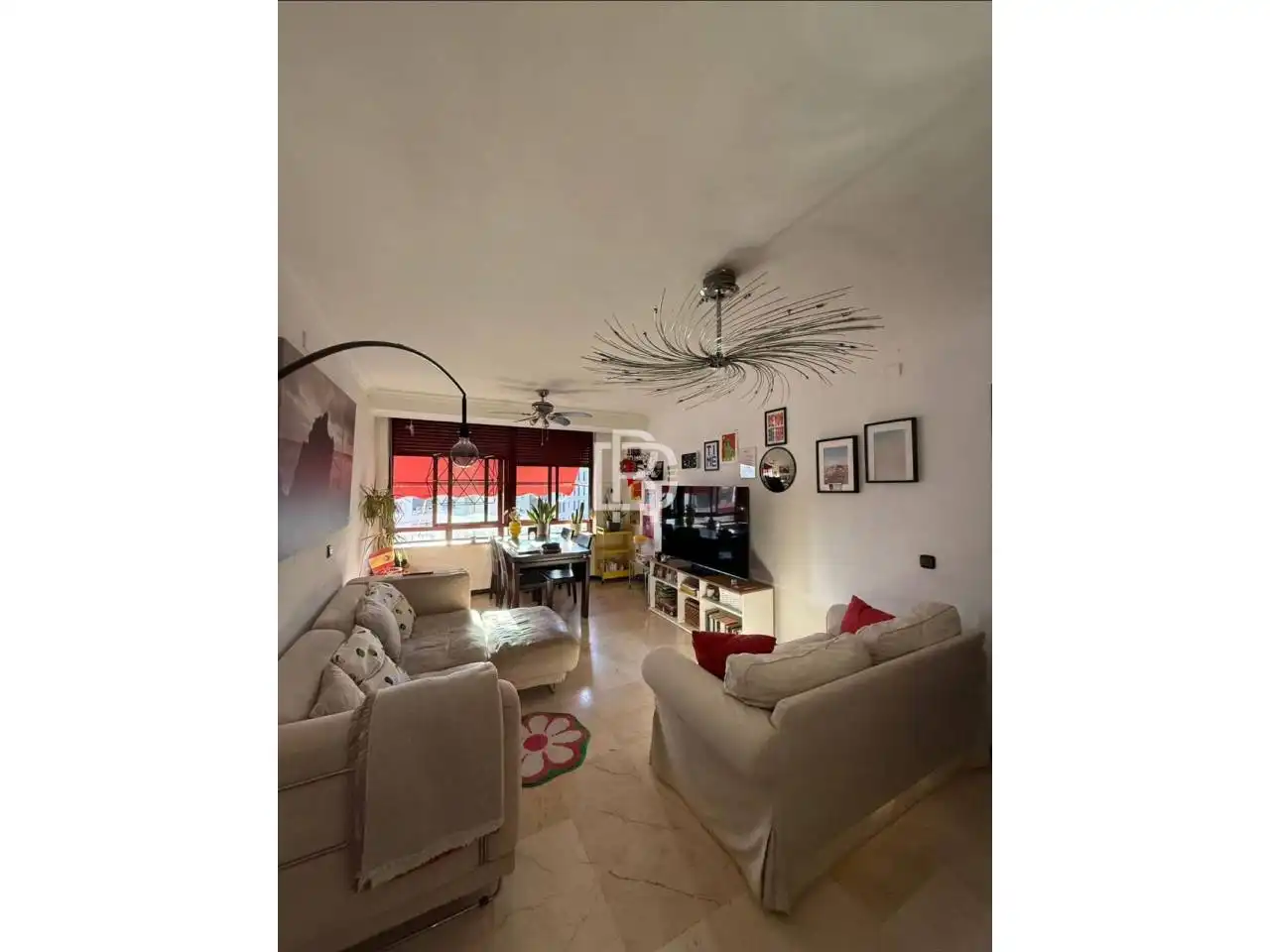 Sala de estar de Piso de alquiler en Santa Cruz de Tenerife con Aire acondicionado y Amueblado