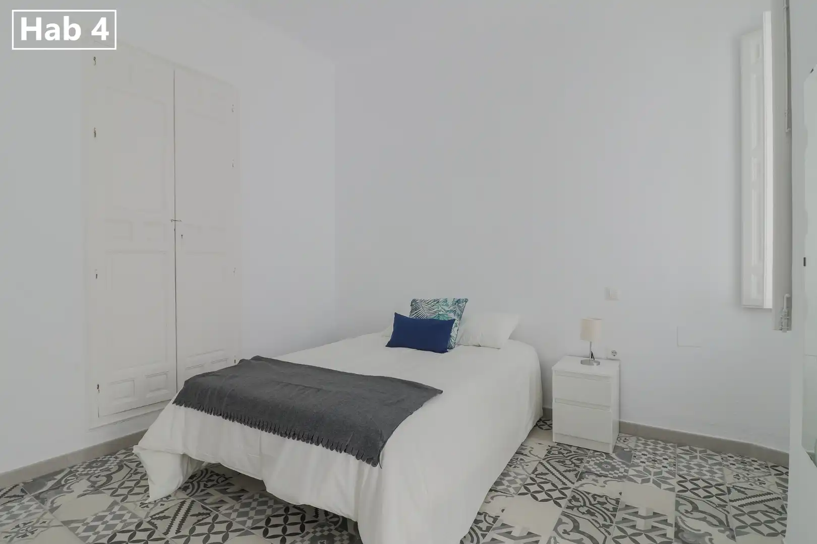 Habitación de Piso de alquiler en Málaga con Amueblado, Lavadora y Microondas