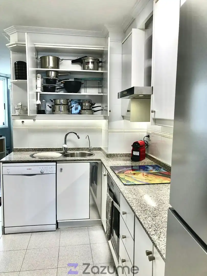 Cuina de Pis de lloguer en Alicante / Alacant amb Aire condicionat, Calefacció i Parquet
