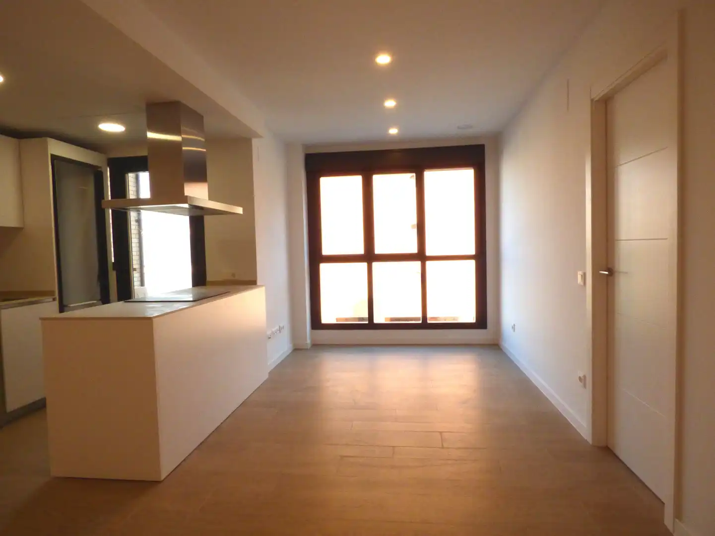 Living room of Flat for rent in Madrid  with Air Conditioner, Heating and Private garden