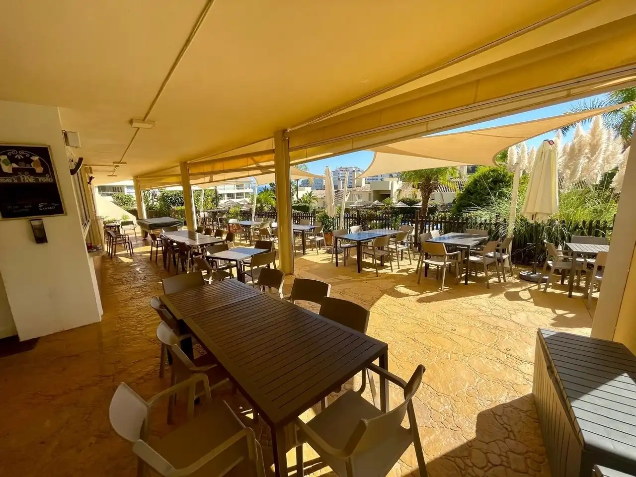Terraza de Apartamento en venta en Mijas con Aire acondicionado, Terraza y Piscina