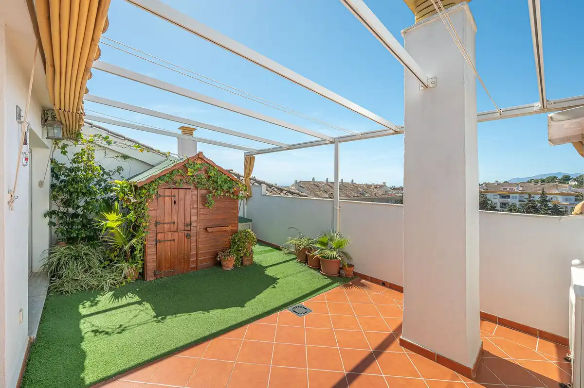 Terrassa de Àtic en venda en Marbella amb Aire condicionat, Terrassa i Moblat