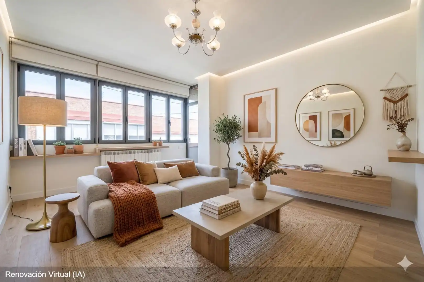 Living room of Flat for sale in  Madrid Capital  with Heating and Terrace