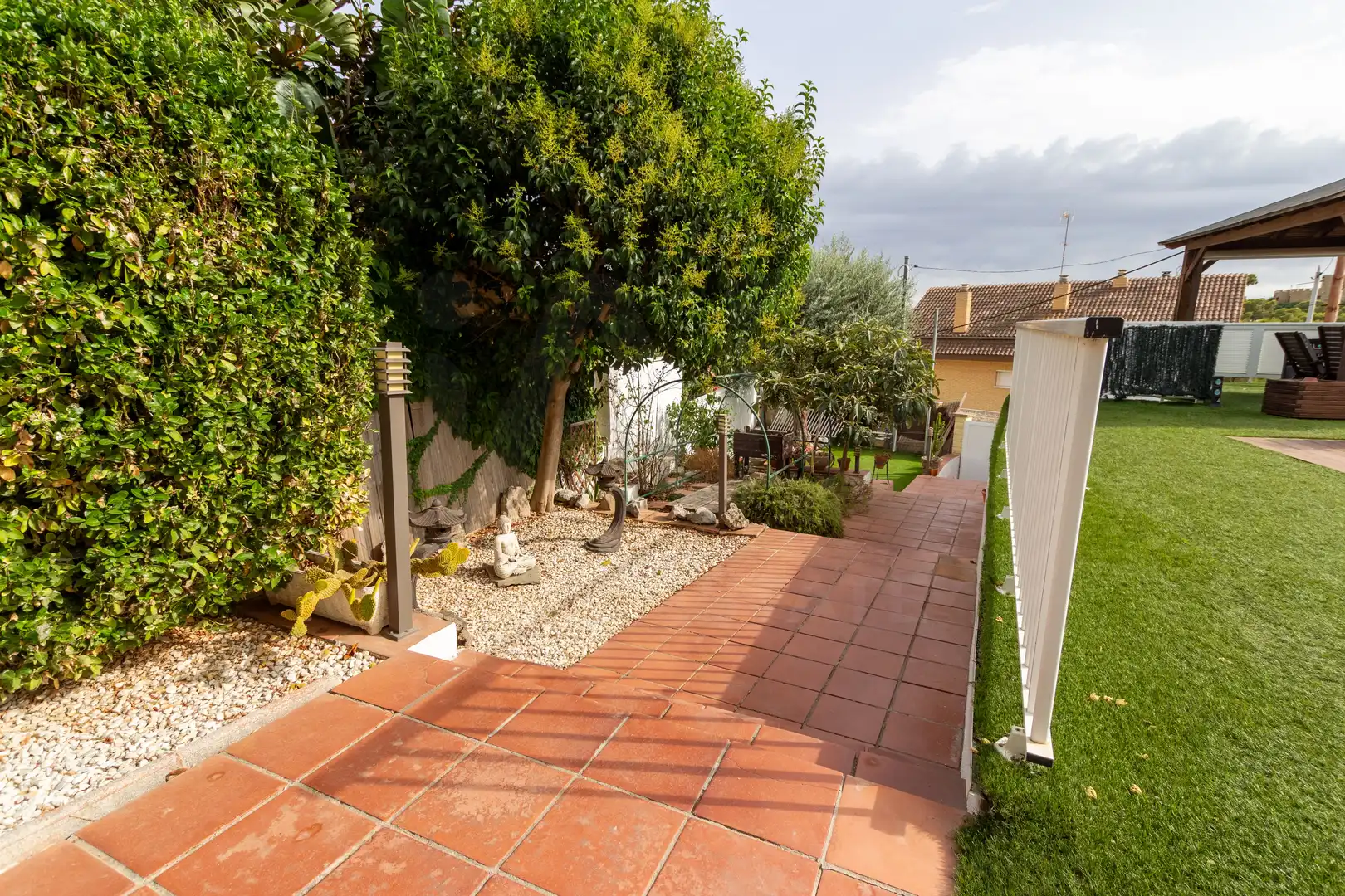 Jardín de Casa adosada en venta en Castelldefels con Aire acondicionado, Calefacción y Terraza