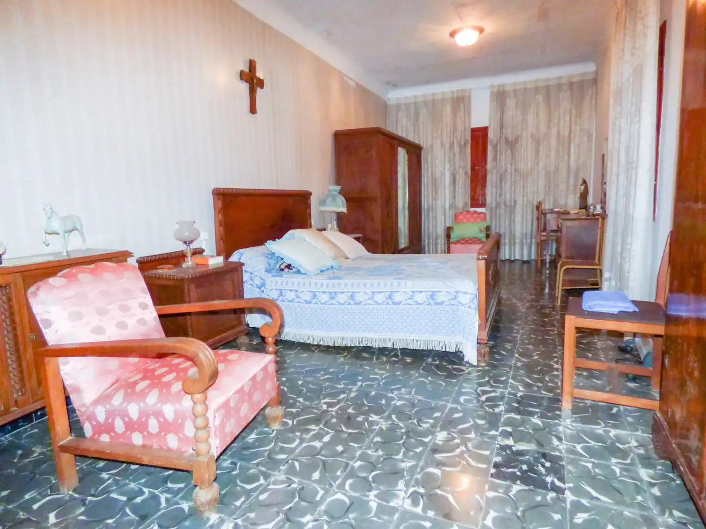 Dormitori de Casa adosada en venda en Sagra amb Jardí privat i Terrassa