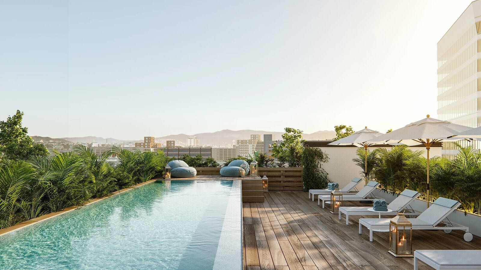 Terrace of Apartment for sale in  Barcelona Capital  with Air Conditioner, Private garden and Terrace