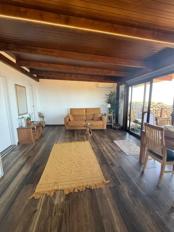 Sala de estar de Finca rústica en venta en Guía de Isora con Terraza