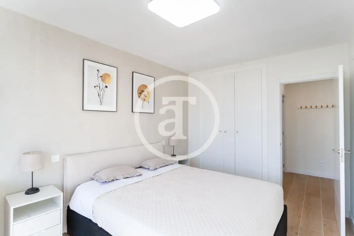 Bedroom of Flat for rent in Madrid  with Heating, Furnished and Oven