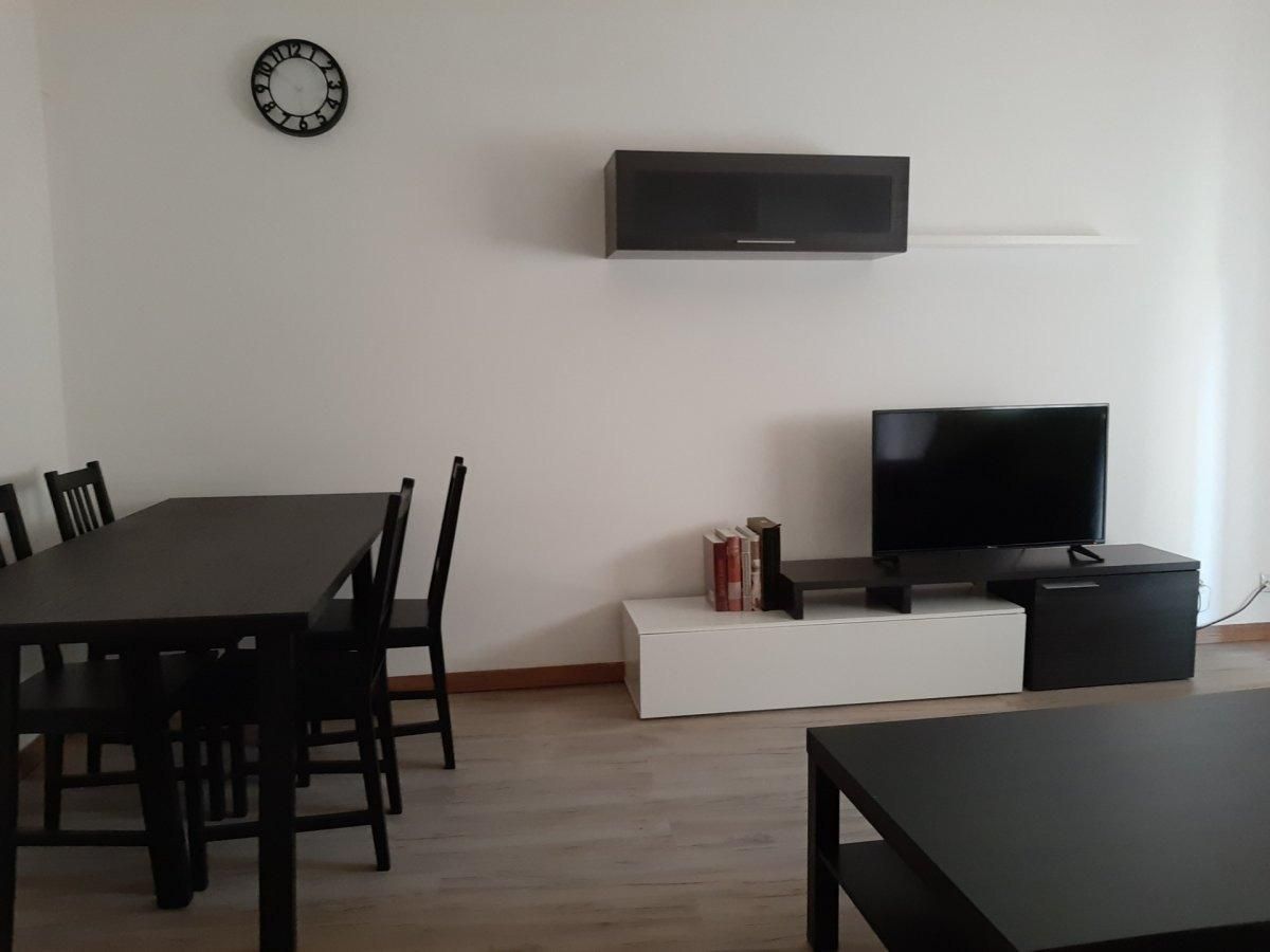 Sala d'estar de Pis en venda en Cáceres Capital amb Aire condicionat, Terrassa i Moblat