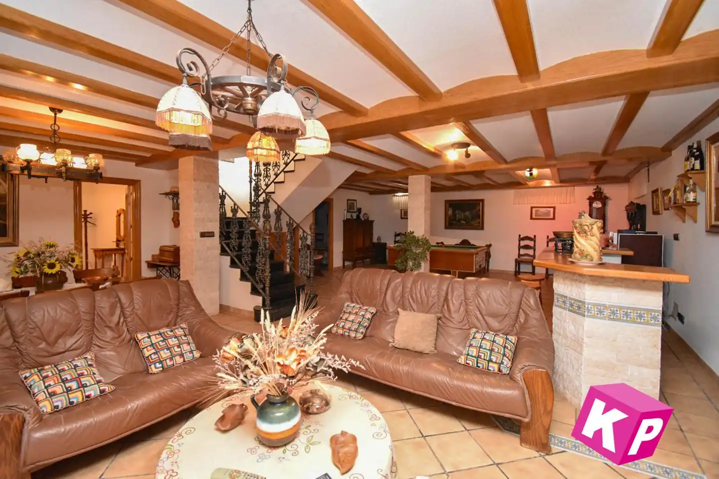 Sala d'estar de Casa o xalet en venda en Elche / Elx amb Jardí privat, Terrassa i Traster