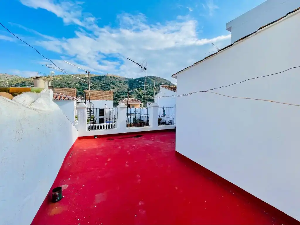 Vista exterior de Casa o chalet en venta en Torrox con Terraza
