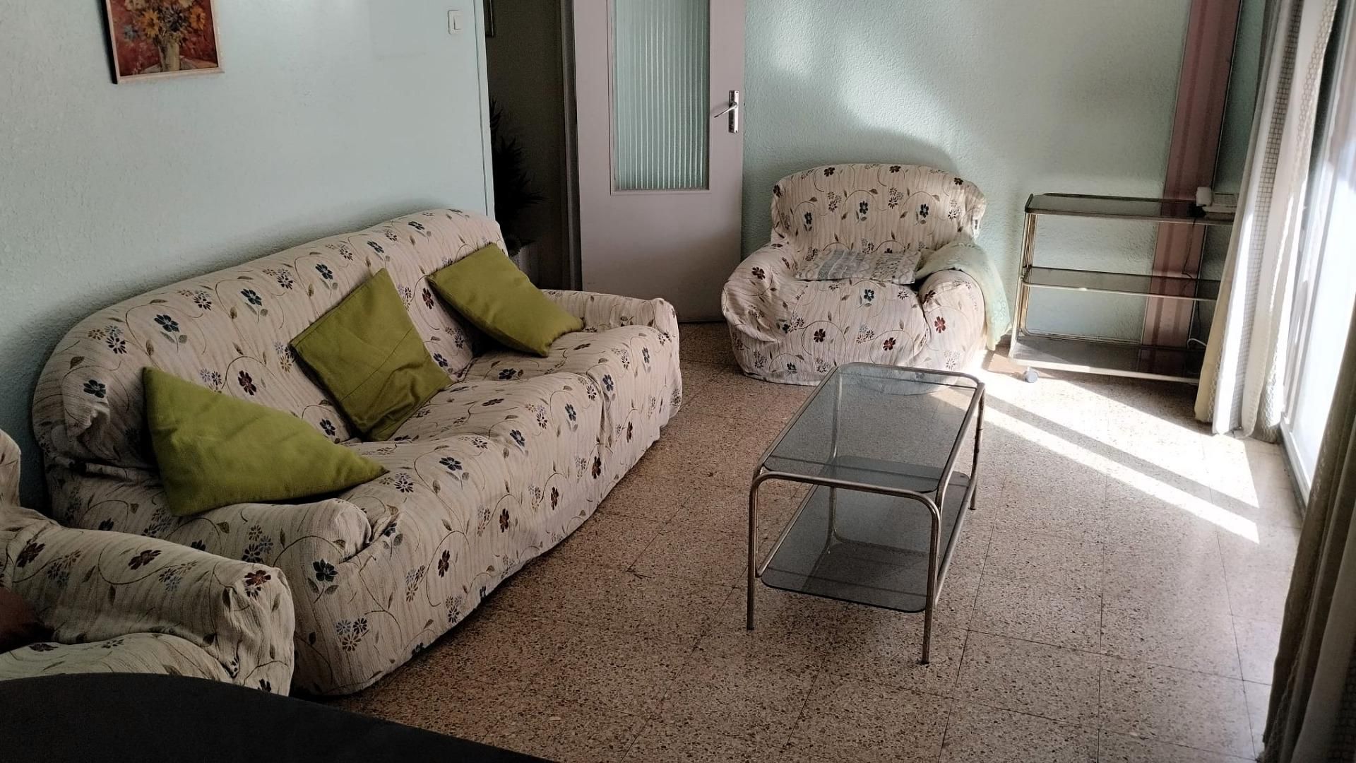 Sala de estar de Piso en venta en  Valencia Capital con Terraza y Balcón