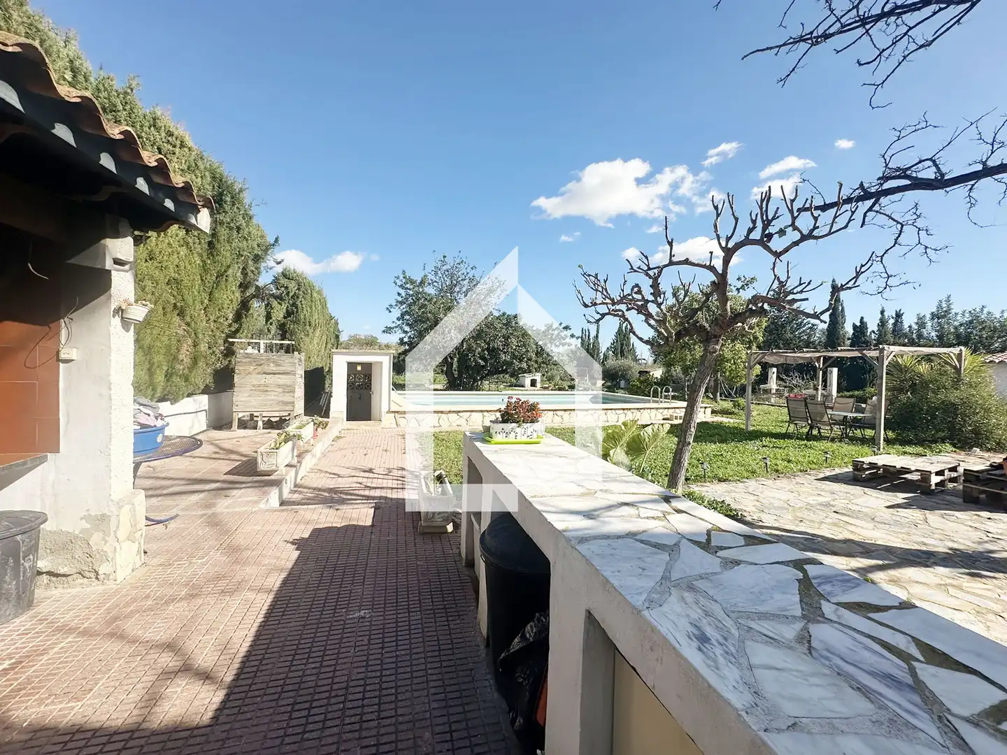 Jardí de Casa o xalet en venda en San Vicente del Raspeig / Sant Vicent del Raspeig amb Jardí privat, Terrassa i Piscina