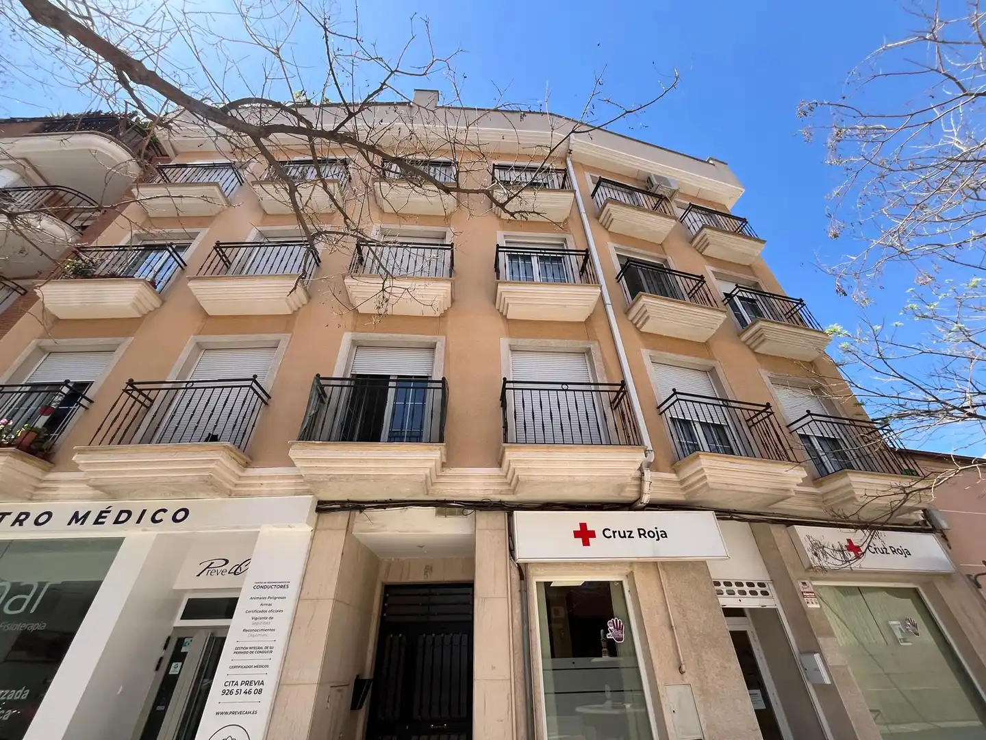 Vista exterior de Piso en venta en Tomelloso