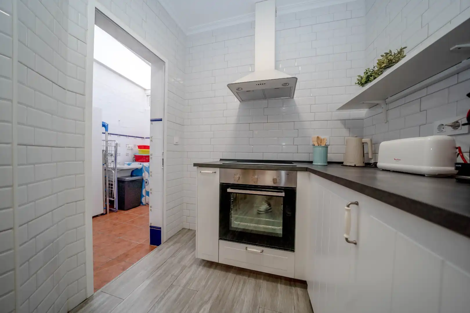 Kitchen of Detached homes for rent in San Pedro del Pinatar  with Furnished, Oven and Washing machine