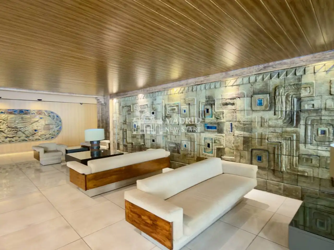 Sala de estar de Dúplex de alquiler en Madrid con Aire acondicionado, Calefacción y Amueblado