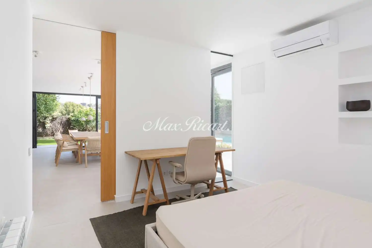 Bedroom of Houses for rent in Sant Just Desvern  with Air Conditioner, Heating and Terrace