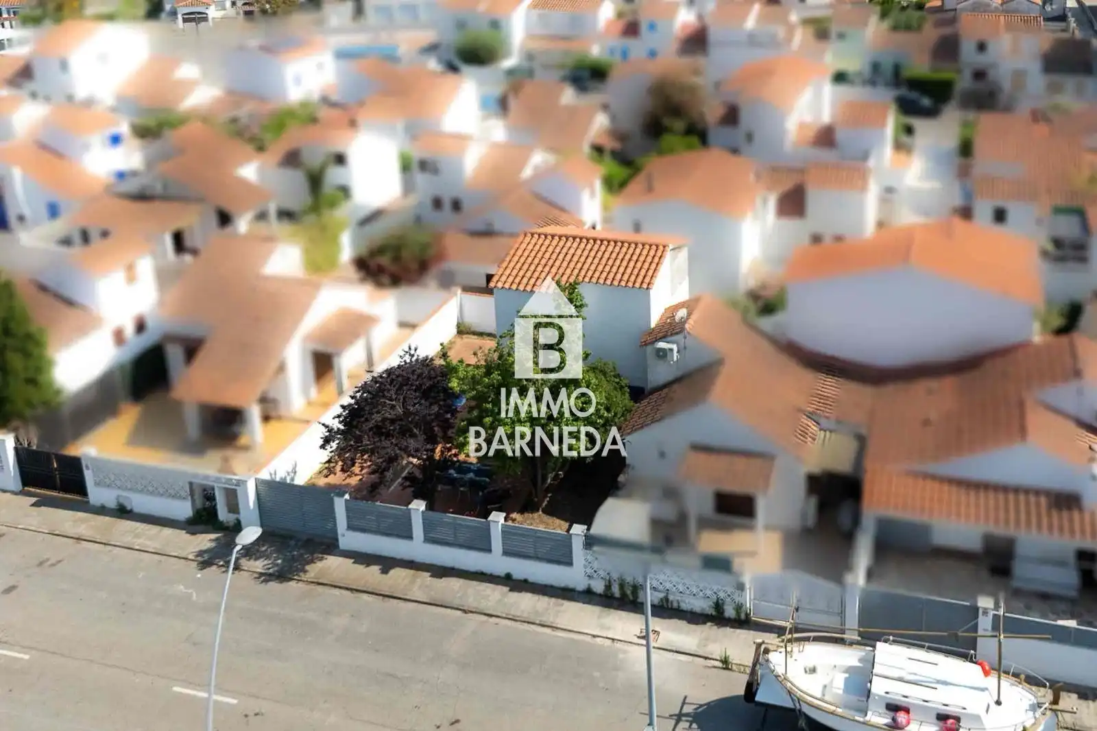 Vista exterior de Casa adosada en venta en Roses con Jardín privado, Terraza y Trastero