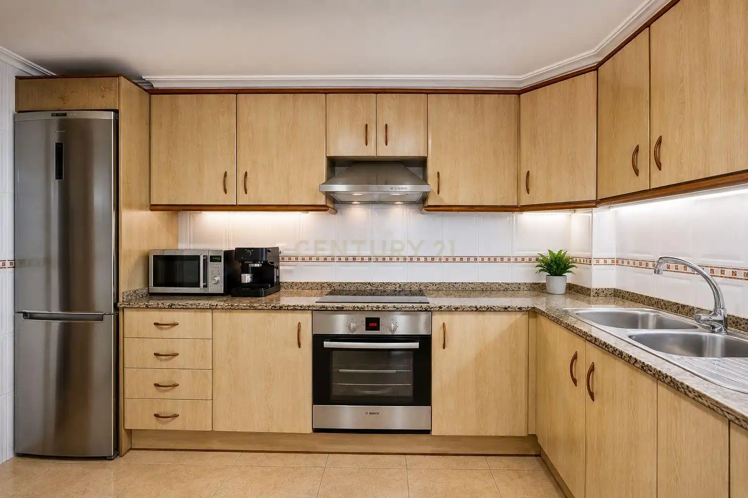 Cocina de Apartamento en venta en Valencia con Aire acondicionado