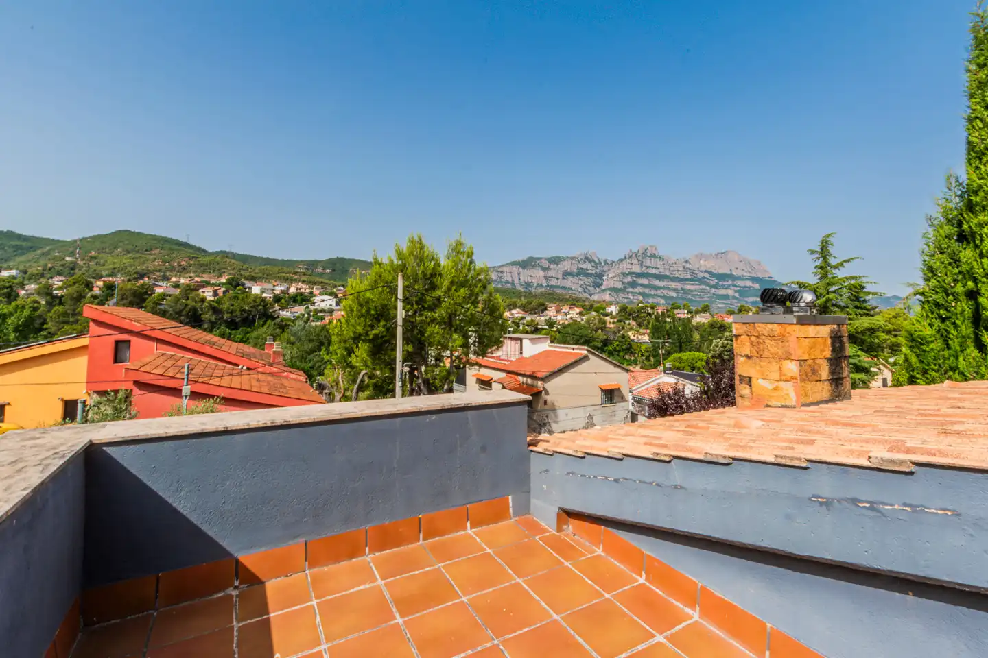 Terrassa de Casa o xalet en venda en Vacarisses amb Aire condicionat, Calefacció i Jardí privat
